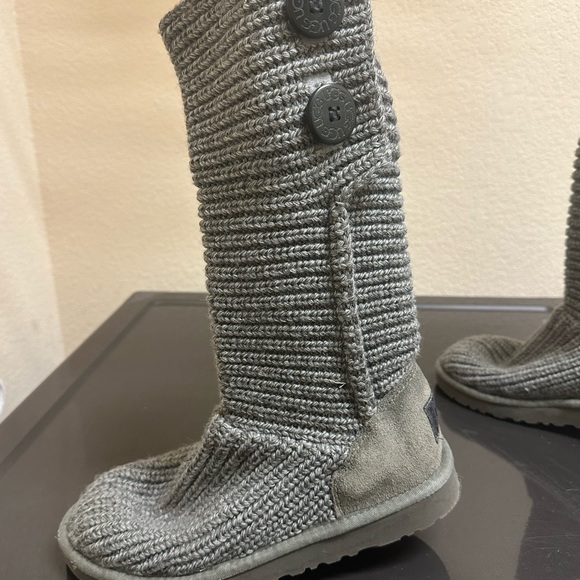 UGG Sweater Boots SZ 5 - Picture 3 of 8
